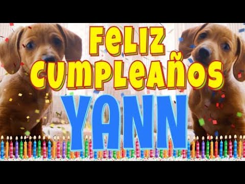 ¡Feliz Cumpleaños Yann! (Perros hablando gracioso ... - YouTube
