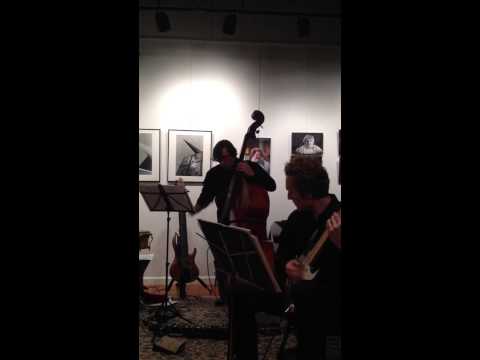 Eddy Khaimovich upright bass solo w/ Danza Nova - Corageaska at Watchung Music Festival 10.20.2012