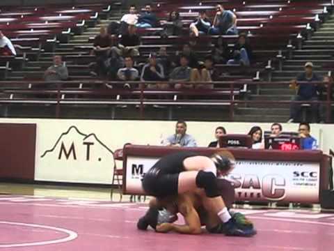 SA vs MSAC Wrestling Duel Meet 2010 - 165 Pounds: Eric Guetterman vs Taylor Sare