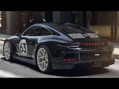 2024 Porsche 911 S/T (Black) First Look! Exterior & Interior details
