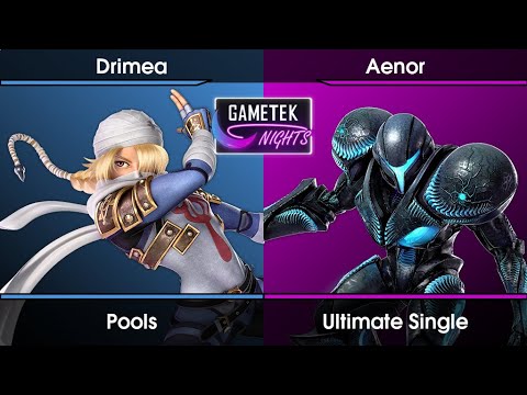 Gametek Night 2023.05 Pools - Drimea (Sheik) Vs. Aenor (Dark Samus) SSBU Ultimate Tournament