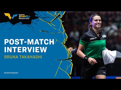 Bruna Takahashi Post-Match Interview | R32 | #EuropeSmash 2025
