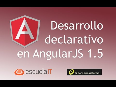 Desarrollo declarativo en AngularJS 1 5