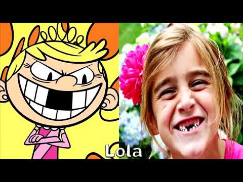 Bienvenue cher les loud PERSONNAGE DANS LA VRAIE VIE (plus de vidéo abonnés vous à mon insta abdv4.8