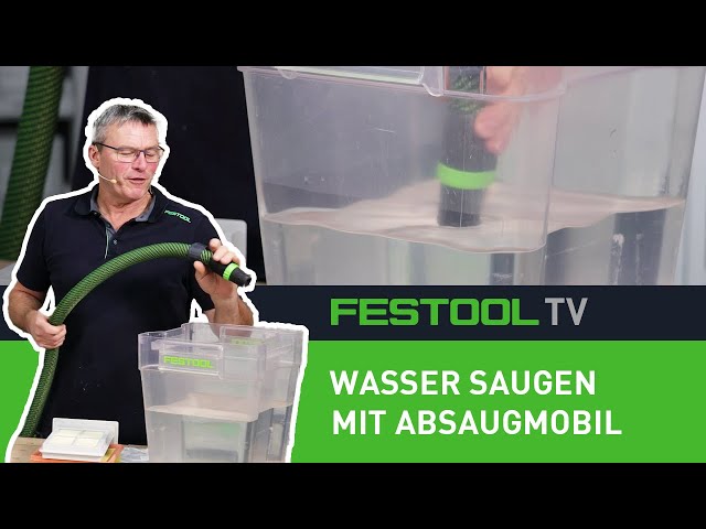 Video Teaser für Wasser saugen mit Festool Absaugmobilen (Festool TV Folge 286)