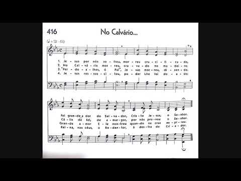 Hinário 5 CCB - Hino 416 - No Calvário... - Strings - Teclado Yamaha PSR S670