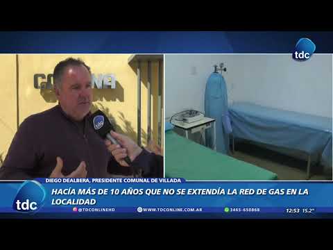 VILLADA | AVANZA LA EXTENSIÓN DEL GAS: YA SE CONCRETÓ LA CUARTA ETAPA