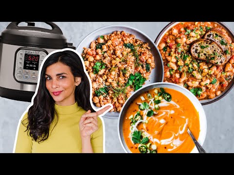 DUMP AND GO Instant Pot Recipes | easy vegan instant pot meals