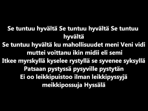 Ruger Hauer - Marraskuu (lyrics)