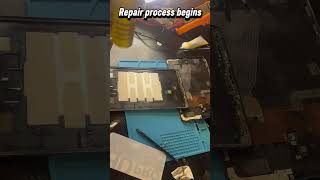Tablet Screen Repair: Before and After