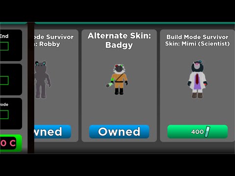 ALTERNATE BADGY SKIN SOUNDTRACK AND JUMPSCARE! (actually same with normal one except clothing)
