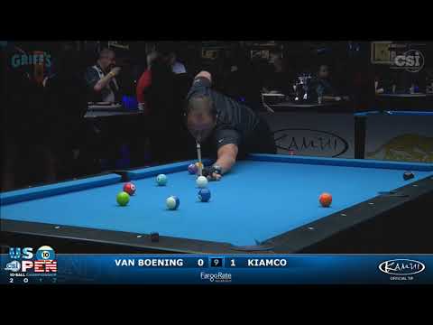 2017 US Open 10-Ball: Van Boening vs Kiamco