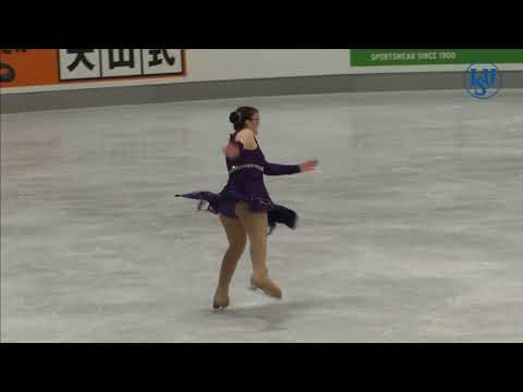 Maria BALL. Oberstdorf 2018. Bronze Ladies III A - Artistic. 5 place