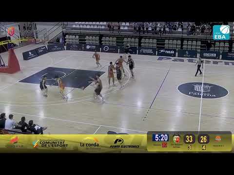 NB Power Electronics Paterna vs Valencia BC, jornada 25, grupo EA Liga EBA, Héctor Marco