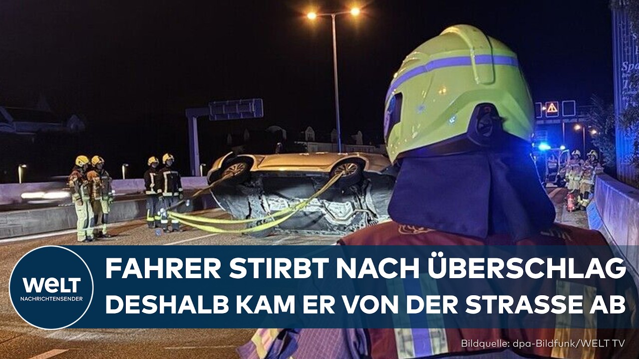 BERLIN: Fahrer überschlägt sich und stirbt – Deshalb kam das Auto von der Straße ab