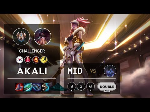 Akali Mid vs Sylas - KR Challenger Patch 10.4