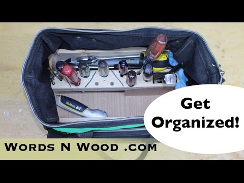 DIY Toolbag Organizer 6 Steps with Pictures Instructables