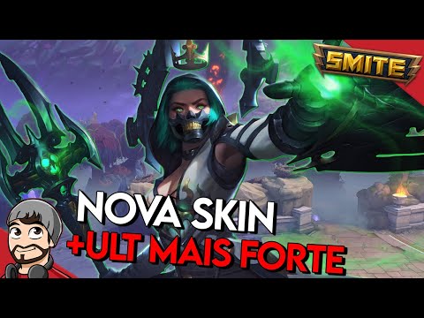 NOVA SKIN! E A ULT MAIS FORTE DOS MAGOS! DEUSA DA DESMONETIZAÇÃO - Ranked Conquista - ⚡ Smite BR