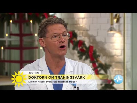 "De som tränar får mindre ont än de som äter smärtstillande" - Nyhetsmorgon (TV4)