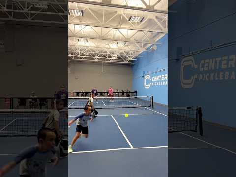 Insane pickleball get…and by a 10 year old! 🤯