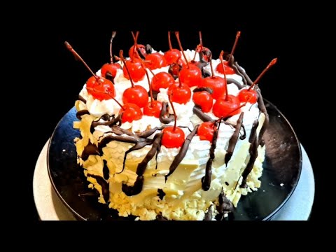 White Forest Cake | Merry Christmas Special