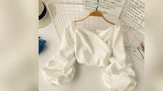 Áo voan chiffon nữ mới xuân hè