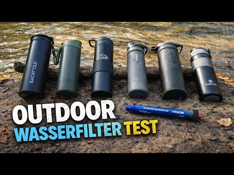 Welcher ist der BESTE Outdoor Wasserfilter? | Grayl, Bachgold, Naturbummler, Outdoorfriends, Survivo