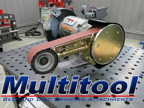 Multitool Belt Grinder Attachment Installation Guide
