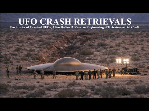 UFO CRASH RETRIEVALS: Ten Stories of Crashed UFOs, Alien Bodies & Reverse Engineering of ET Craft