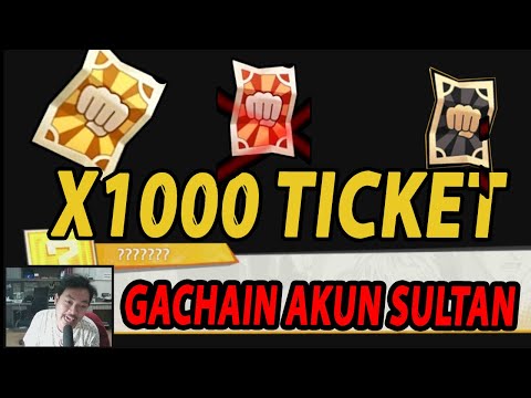 🔥🔥1000 TICKET GACHA AKUN SULTAN PART 1 (YVMC INSYAF GACHA) - ONE PUNCH MAN:The Strongest
