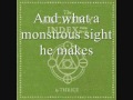 Thrice - The Lion And The Wolf (lyrics)
