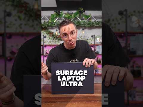 Unboxing the Surface Laptop Ultra!