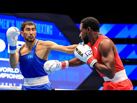 Aslanbek Shymbergenov (KAZ) vs. Aaron Prince (TTO) IBA World Boxing Championships 2023 (71kg)