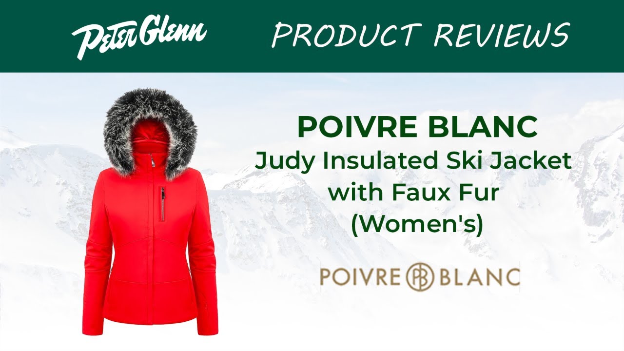 Poivre Blanc Judy Insulated Ski Jacket with Faux Fur Review