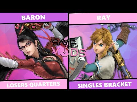 Save The Vods #61: Losers Quarters - Baron (Bayonetta) vs Ray (Link) SSBU Singles