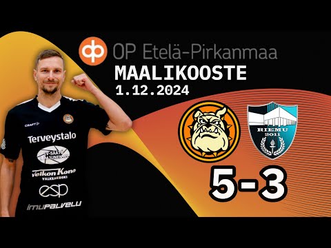 Maalikooste 1.12.2024 Futsal Mad Max - Riemu 5-3