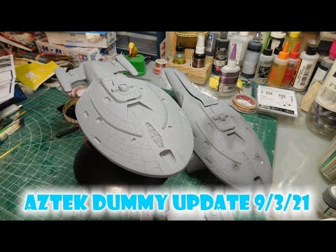 Aztek Dummy Update 9/3/21 - 1000 scale Voyagers - Part 2