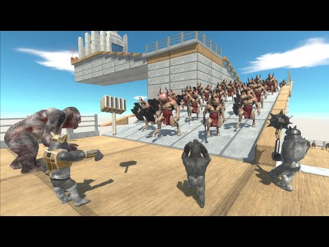 Faction on Building vs Armies - Animal Revolt Battle Simulator
