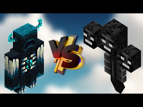 Ultimate Minecraft Battle: Wither vs Warden! Who Wins?