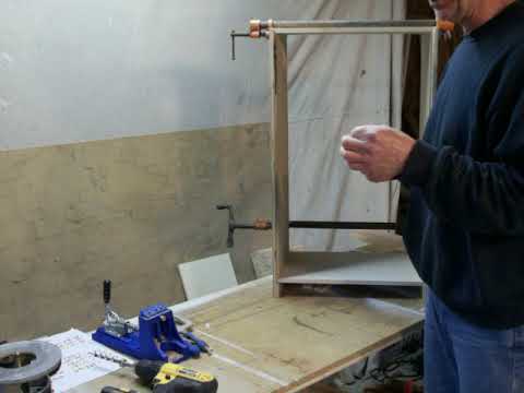 Oak wall Cabinet part 3