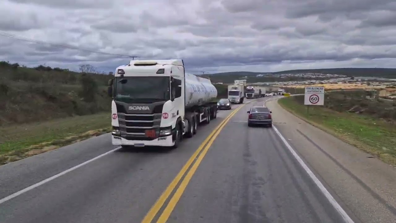 Chegando em Vitória da Conquista, passando pelo Posto Faisão MG. Episódio 464/24.