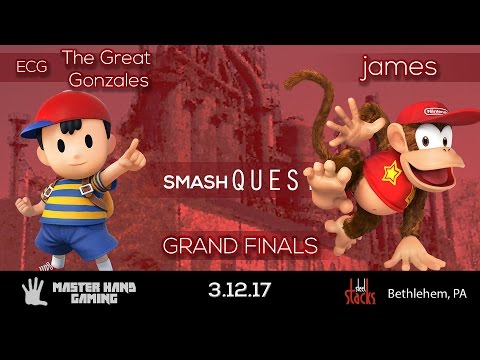 SmashQuest #1 - ECG The Great Gonzales vs. james - Grand Finals
