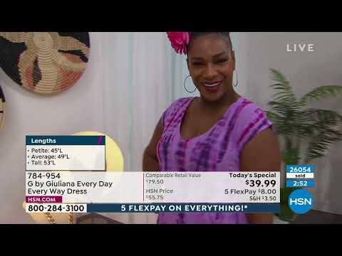 HSN | Shop The Runway - Spotlight - Giuliana Rancic 04.22.2022 - 06 PM