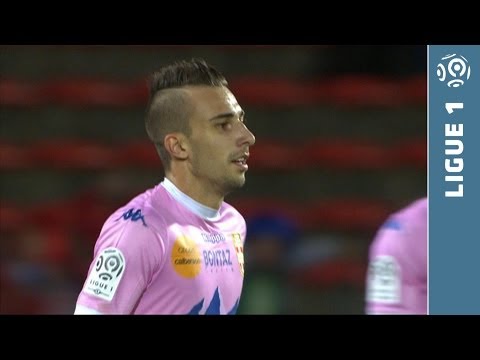 Goal Nicolas BENEZET (25') - Evian TG FC - EA Guingamp (1-2) - 2013/2014