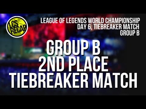 LCS Recap Worlds: 2nd Place Tiebreaker Match, Group B (World Championship 2013)