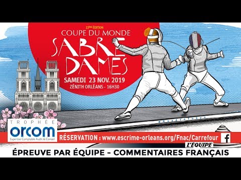 CdM SD Orléans 2019 – Épreuve par équipe - commentaires français