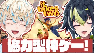 【It Takes Two】協力型の神ゲーを #ざぶぅん でプレイ！【ざぶぅん / 緋八マナ & 伊波ライ】