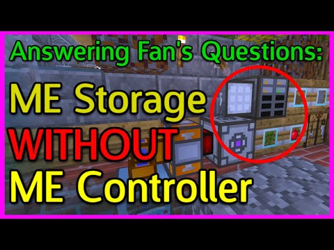 ME Storage Without ME Controller: Fan Question!