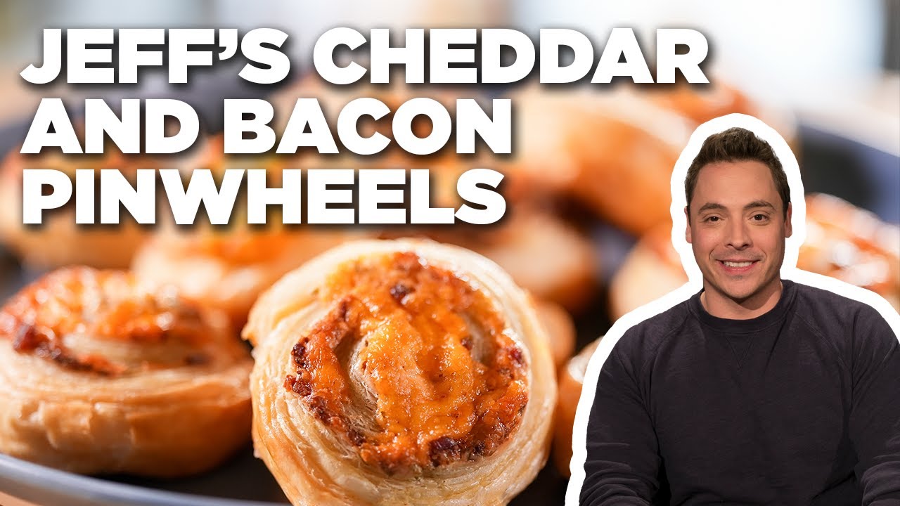 Jeff Mauro's Cheddar and Bacon Pinwheels | The Kitchen | Food Network