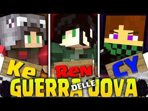 CI INSULTANO PESANTEMENTE! MA NOI..  - Minecraft GUERRA DELLE UOVA W/ ErenBlaze Kenoia